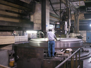 Turning & Milling Machine (TM-53/90A)<br />φ9,500 × H1,500, maximum weight 10 t