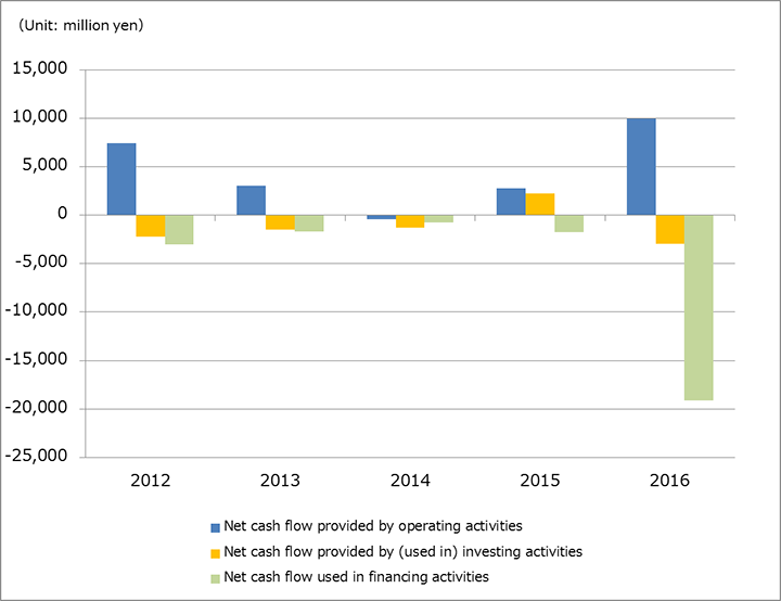 Net cash flow