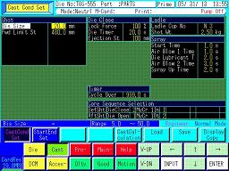 Casting Condition Setting Screen