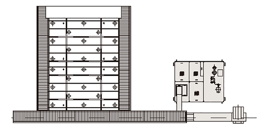 Chip Conveyor Layout (Item 10-B)