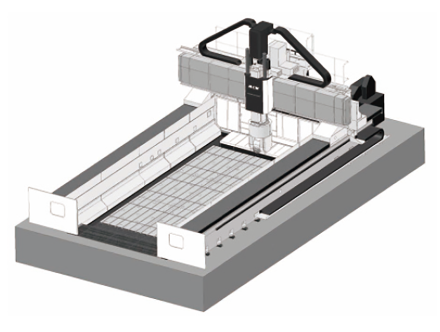 Extended X Travel and Optional 5-axis Head