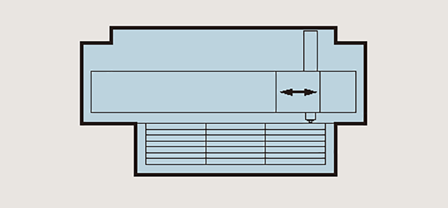 A combination of floor plates, suited for general-purpose machining