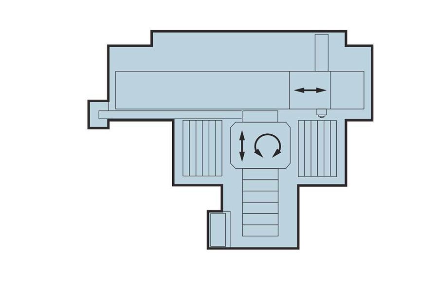 Flexible Layout with Floorplates and Rotary Table