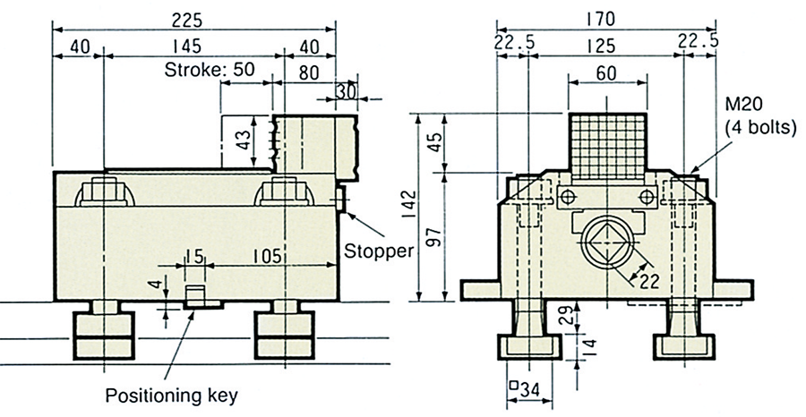 Independent manually-operated jaws