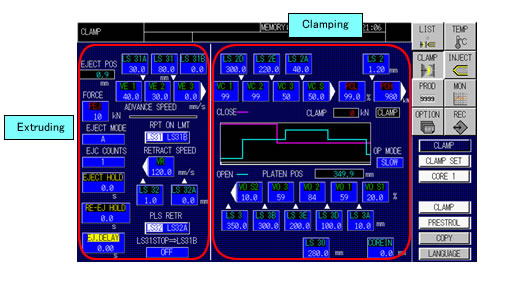 Clamping Extruding