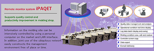 Remote monitor system iPAQET