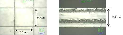 t250µm Sapphire substrate