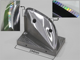 Light-guide mold for clearance lamp