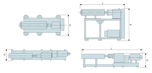 押出機概略図