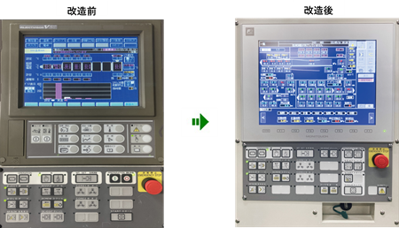 コントローラのレトロフィット：IV-S70R