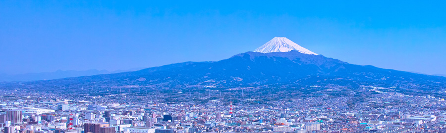 芝浦機械の本社がある静岡県沼津市　イメージ