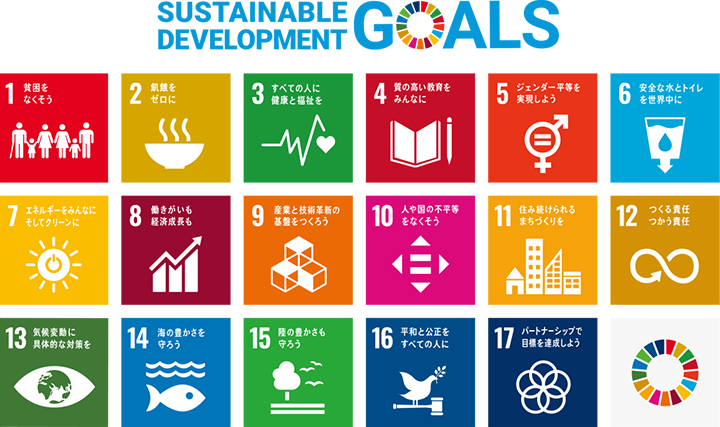 持続可能な開発目標（SDGs）の達成に向けて