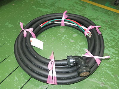耐熱・耐油・耐屈曲電線の端末加工の画像