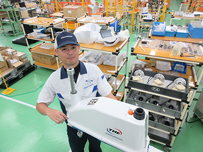 ロボット製造現場の画像